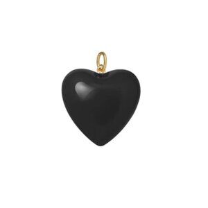 Roxanne Assoulin The Big Puffy Heart Charms Black